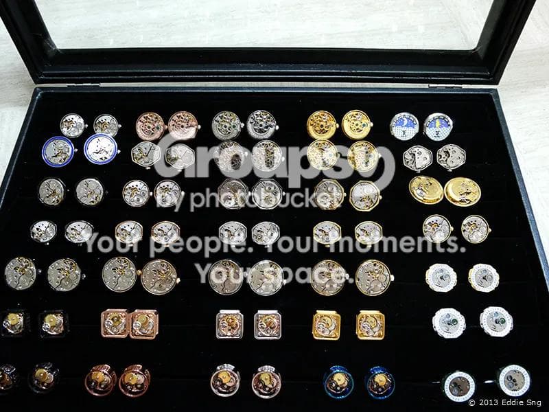 Legacy image from Cufflink Craze - Watch Movement Collection