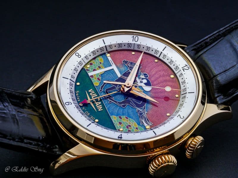 Legacy image from Vulcain Cricket - To The Races Enamel - For Sale
