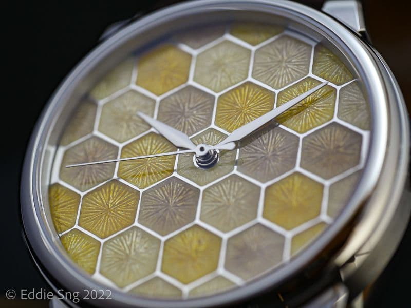 Legacy image from Honeycomb, Honeygold! Vitreum Champlevé Enamel Dial